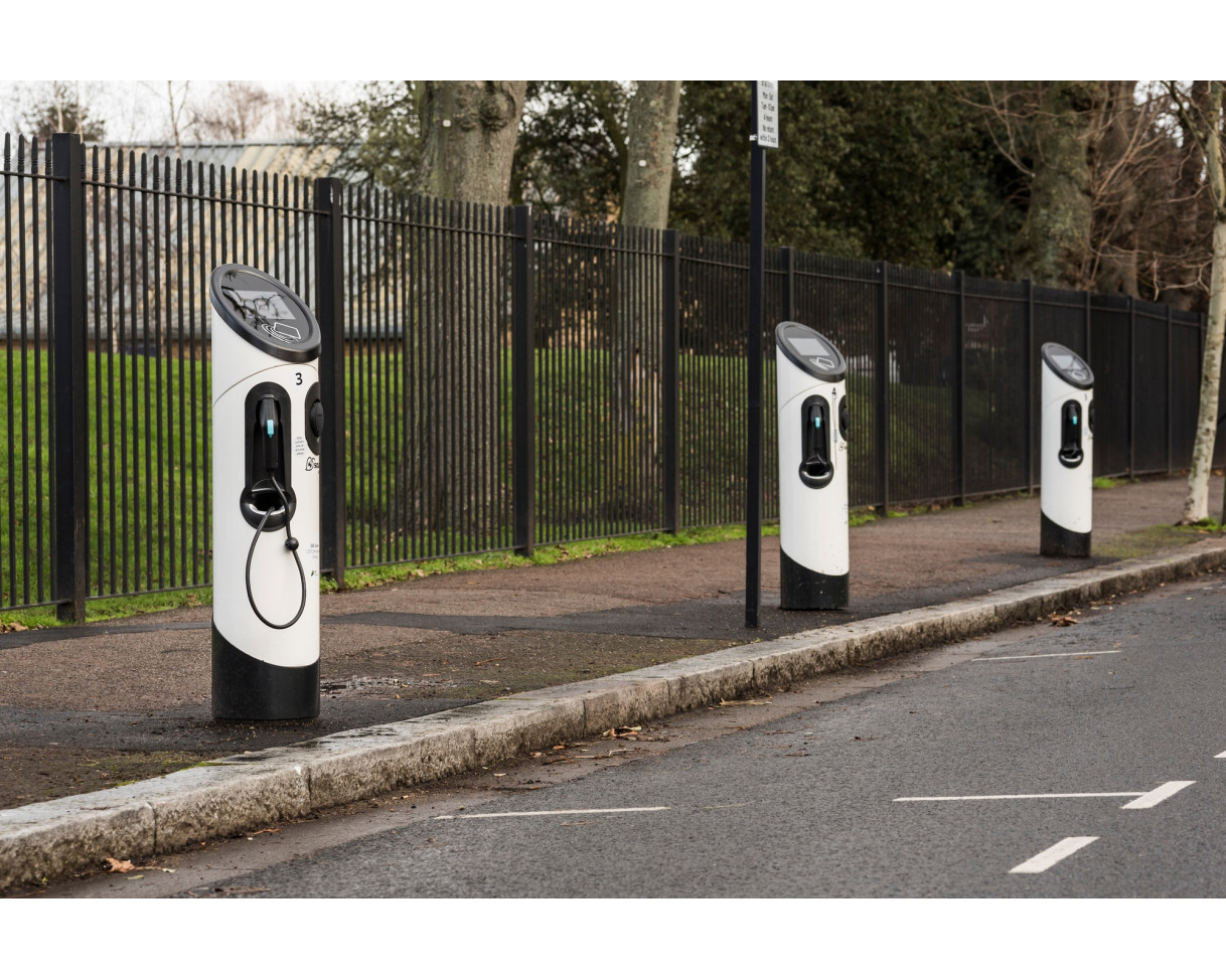 Charging stations for electric cars